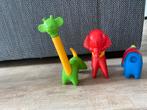 Vintage Tupperware Dieren Set, Kinderen en Baby's, Speelgoed | Babyspeelgoed, Ophalen of Verzenden, Gebruikt, Overige typen
