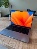 MacBook Pro 14" M1 (2021) • 16GB/512GB, Computers en Software, Apple Macbooks, MacBook Pro, Gebruikt, Qwerty, Overige groottes