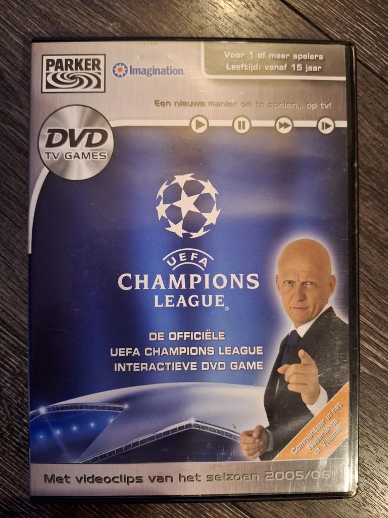 UEFA Champions League Interactieve DVD Game, Vanaf 12 jaar, Verzenden, Zo goed als nieuw