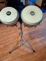 Meinl free ride bongo set met Meinl stand, Muziek en Instrumenten, Ophalen, Gebruikt, Trommel