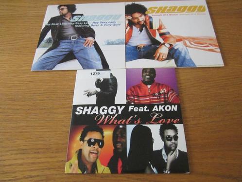 Shaggy 3 Cardboard CD Singles in een prima staat!, Cd's en Dvd's, Cd Singles, Zo goed als nieuw, Hiphop en Rap, 2 t/m 5 singles