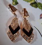 Prachtige clips oorbellen, goudkleurig, Ophalen of Verzenden, Zo goed als nieuw, Goud, Overige materialen