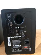 M-Audio BX5 D3 Actieve Studio Speaker, Audio, Tv en Foto, Luidsprekers, Gebruikt, Minder dan 60 watt, Front, Rear of Stereo speakers