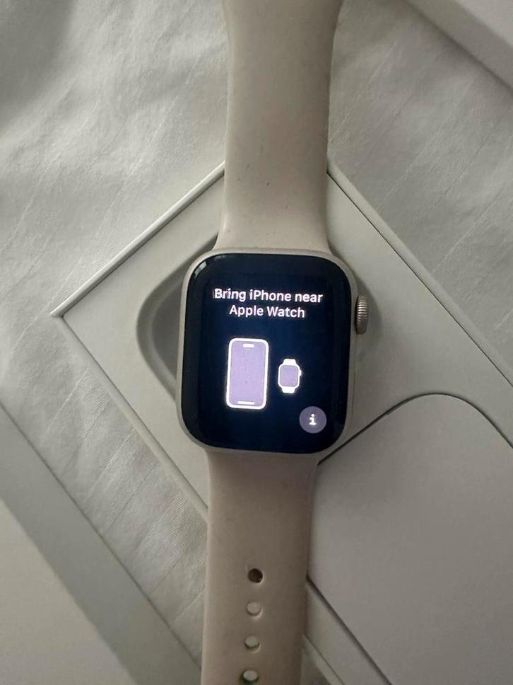 Apple watch, Sieraden, Tassen en Uiterlijk, Smartwatches, Zo goed als nieuw, iOS, GPS, Waterdicht, Ophalen of Verzenden