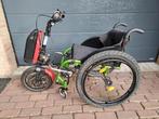 Sunrise handbike Empulse F55 met quikie rolstoel, Diversen, Rolstoelen, Ophalen, Gebruikt, Handbewogen rolstoel