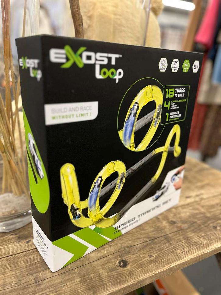 Exost Loop Racebaan - In originele doos!, Kinderen en Baby's, Speelgoed | Overig, Nieuw, Jongen of Meisje, Ophalen of Verzenden