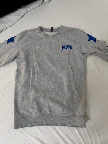 Mopje x Mopje Trui - Grijze Sweater met Sterren beschikbaar voor biedingen