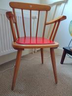 Antieke Kinderstoel met Skai Bekleding, Kinderen en Baby's, Kinderstoelen, Ophalen, Zo goed als nieuw, Overige typen