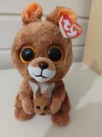 Ty Beanies Boos Kangaroe, Kinderen en Baby's, Speelgoed | Knuffels en Pluche, Ophalen of Verzenden, Nieuw, Overige typen