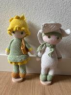 Gehaakte Narcis & Sneeuwklokje - Geboortebloem Poppen, Ophalen of Verzenden, Nieuw, Overige typen