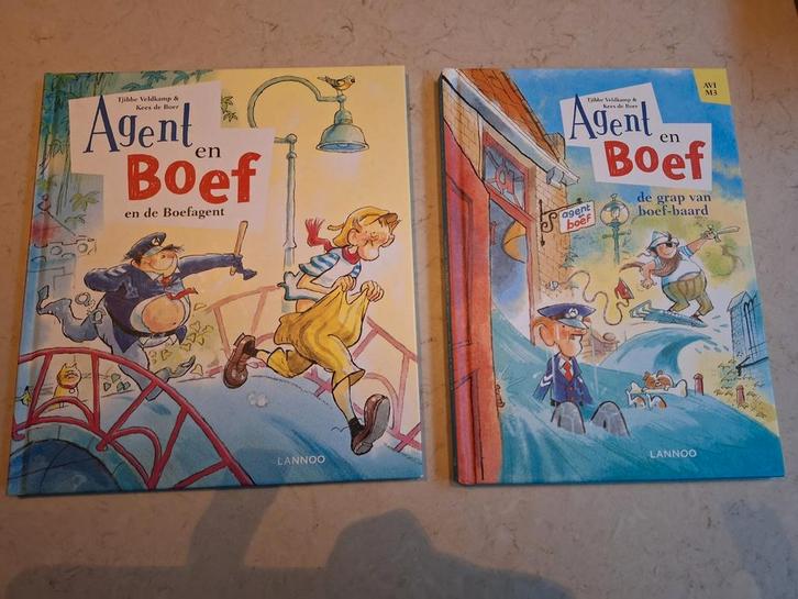 Agent en boef boeken zeer nette staat, Boeken, Kinderboeken | Jeugd | onder 10 jaar, Zo goed als nieuw, Fictie algemeen, Ophalen