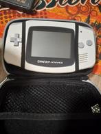 Game Boy Advance zonder oplader on opgeladen, met Hoesje, Spelcomputers en Games, Spelcomputers | Nintendo Game Boy, Ophalen of Verzenden