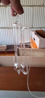 Vintage Glazen Barometer, Ophalen of Verzenden, Gebruikt, Barometer
