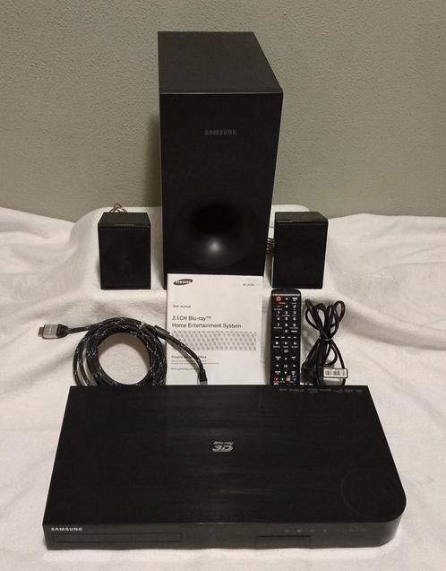 SAMSUNG 2.1 Home cinema set., Audio, Tv en Foto, Home Cinema-sets, Zo goed als nieuw, Blu-ray-speler, Overige merken, Ophalen