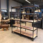 Industriële stellingkast, oude kast, industrieel, vintage, Ophalen