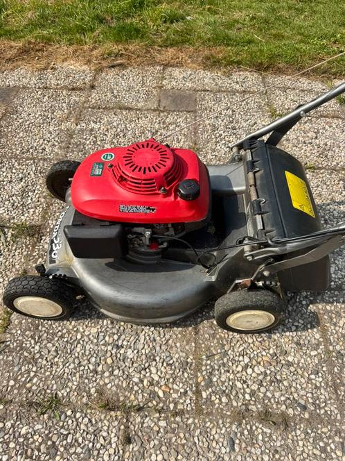 Honda HRD536C grasmaaier maaibreedte 53cm, Tuin en Terras, Grasmaaiers, Gebruikt, 50 cm of meer, Cirkelmaaier, Opvangzak, Ophalen
