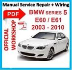 BMW 5 serie E60 en E61Workshop manual op DVD in PDF formaat, Auto diversen, Handleidingen en Instructieboekjes, Ophalen of Verzenden
