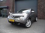 Nissan Juke 1.6 Acenta 66d KM 2014 APK Nieuw Cruise Clima, Auto's, 1250 kg, Zwart, 4 cilinders, Bedrijf