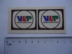 sticker oud Video Long Play film videorecorder vintage, Verzenden, Zo goed als nieuw