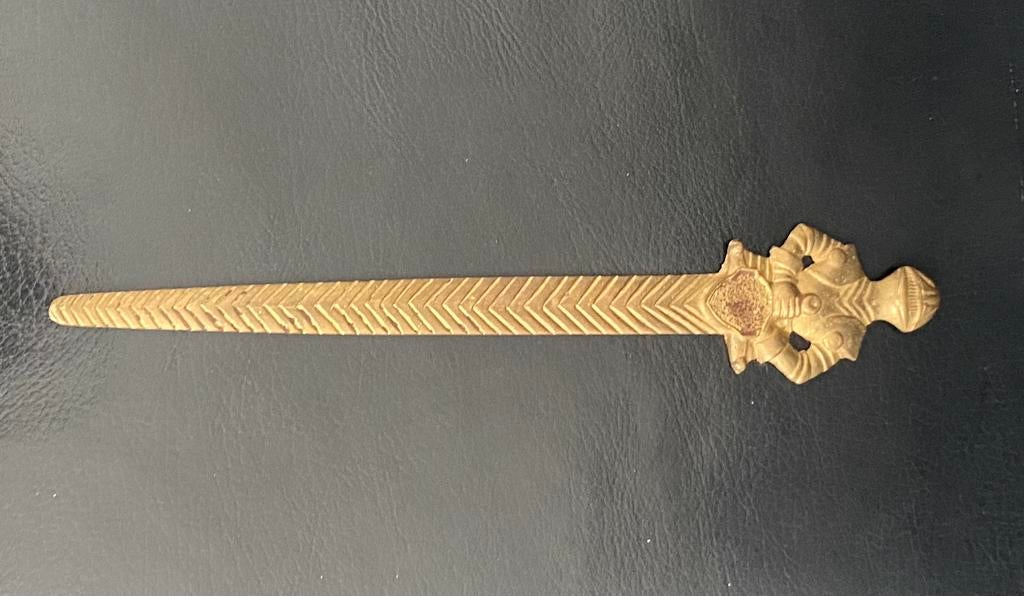 Oude briefopener., Antiek en Kunst, Verzenden, Brons