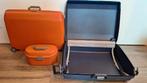Samsonite kofferset met beautycase, Sieraden, Tassen en Uiterlijk, Koffers, Gebruikt, Hard kunststof, 45 tot 55 cm, Slot