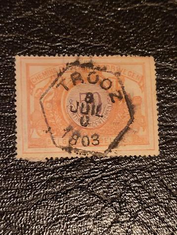 Belgische Postzegel 1903 beschikbaar voor biedingen