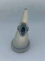 Zilveren ring met onyx, Sieraden, Tassen en Uiterlijk, Ringen, Zwart, Nieuw, Ophalen of Verzenden, Dame of Heer
