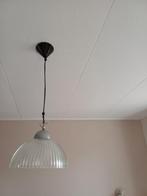 Kleine hanglamp., Huis en Inrichting, Lampen | Hanglampen, Ophalen, Zo goed als nieuw, Glas, Minder dan 50 cm