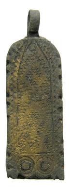 Gordelsluiting Brons l=57,9 b=20,2mm      a230, Ophalen of Verzenden