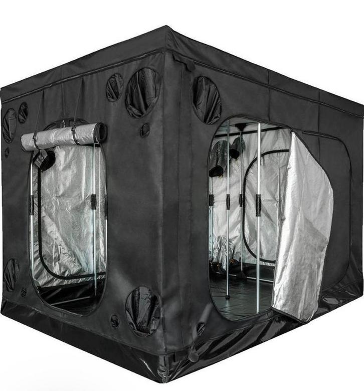 2 stuks Mammoth Elite S.A. 360S Grow Tent – 240x360x225 cm, Tuin en Terras, Kweekspullen, Zo goed als nieuw, Kweeklamp, Ophalen