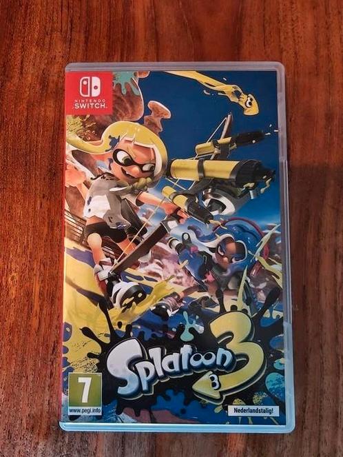 Splatoon 3 voor de Nintendo Switch, Spelcomputers en Games, Games | Nintendo Switch, Zo goed als nieuw, Overige genres, 1 speler