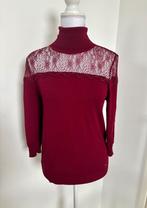 Donkerrood Kocca truitje - maat M, Ophalen of Verzenden, Zo goed als nieuw, Maat 38/40 (M), Rood