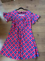 Nieuwstaat tante betsy jurk mt l, Blauw, Maat 42/44 (L), Ophalen of Verzenden, Zo goed als nieuw