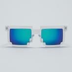 Partij Distressed pixel zonnebrillen 2203-BLGR, Overige merken, NHP International, Zonnebril, Overige kleuren