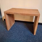 Bijzettafel teakhout 58x35x40, Ophalen, 55 tot 75 cm, Zo goed als nieuw, Rechthoekig