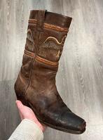 Sancho cowboy boots laarzen met gaaf patroon - Maat 40, Kleding | Dames, Schoenen, Hoge laarzen, Bruin, Ophalen of Verzenden, Zo goed als nieuw