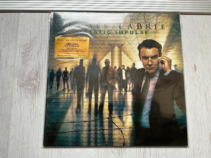 James Labrie Static Impulse Green Vinyl, Cd's en Dvd's, Vinyl | Hardrock en Metal, Nieuw in verpakking, Ophalen of Verzenden