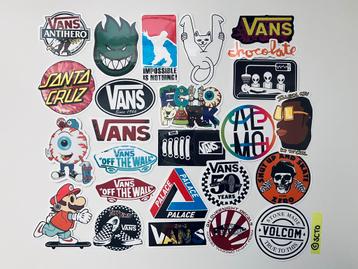 Stickers skate Vans Palace Ripndip Mishka Echo park Spitfire beschikbaar voor biedingen