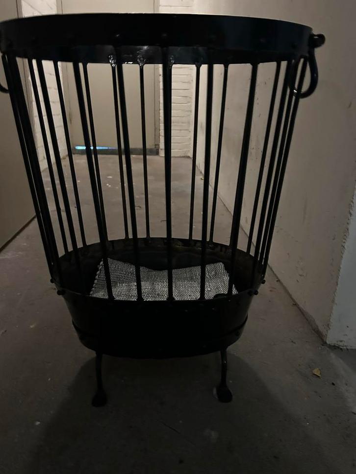 Grote Brocante Mand, Huis en Inrichting, Woonaccessoires | Schalen en Manden, Gebruikt, Rond, Overige materialen, Ophalen of Verzenden