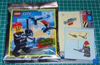 Lego City brandweerman Bobby met drone, Verzenden, Nieuw, Complete set, Lego