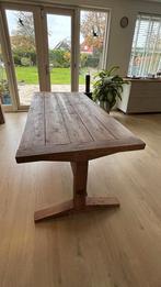 'Huisje Sfeer' prachtige eettafel en salontafel landelijk, Ophalen, 200 cm of meer, 50 tot 100 cm, Zo goed als nieuw