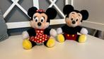 Disney Knuffels Micky en Mini Mouse, Ophalen of Verzenden, Zo goed als nieuw, Overige typen