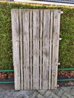 Houten tuinpoort, Ophalen, Gebruikt, 100 tot 150 cm, Draaipoort