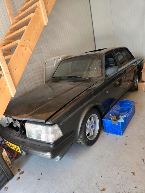 Volvo 240 2.3 GL U9 1990 Grijs, Auto's, Volvo, Particulier, Benzine, Sedan, Handgeschakeld, Origineel Nederlands, Zilver of Grijs