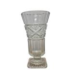 Vintage persglazen vaas, Antiek en Kunst, Antiek | Glas en Kristal, Ophalen of Verzenden