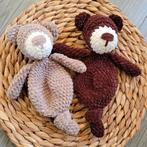 Velvet new born snuggle beertjes knuffels, Ophalen of Verzenden, Nieuw, Kraamcadeau