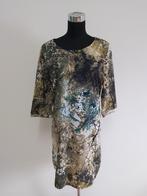 J328 - Mooie Miss Etam jurk in herfstkleuren maat 42 (1), Kleding | Dames, Jurken, Maat 42/44 (L), Ophalen of Verzenden