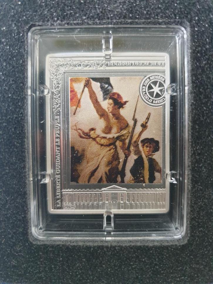 Frankrijk 10 Euro 2023 Eugène Delacroix Zilver proof, Postzegels en Munten, Munten | Europa | Euromunten, Losse munt, 10 euro