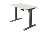 Zit sta bureau Move-1 100x60cm wit - Elektrisch verstelbaar, Verzenden, Elektrisch, Aylvalan 5 Bakkeveen, Meubelen-Online.nl