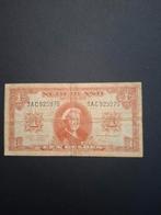 1 gulden muntbiljet Wilhelmina uit 1945 in Fr, Postzegels en Munten, Bankbiljetten | Nederland, Ophalen of Verzenden, 1 gulden